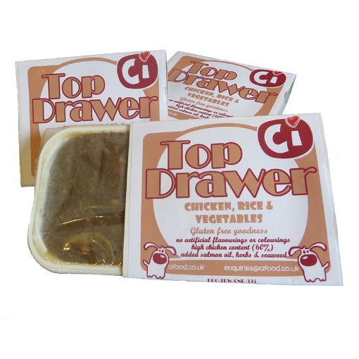 Image of Top Drawer wet dog food for sensitive stomachs