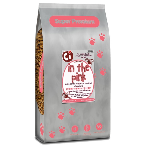 Image of In The Pink natural, gluten free, salmon & potato hypoallergenic dog food