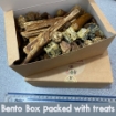 Xmas Doggy Sacks - image of treat box